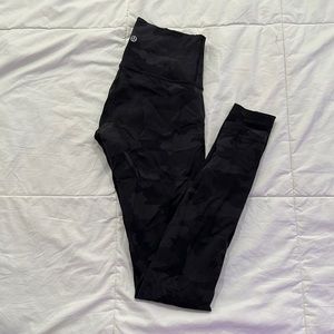 black camo lululemon